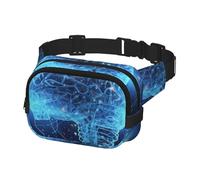 Fanny Pack for Women Men Belt Bag Artificial Intelligence Brain Waist Bags With Adjustable Straps Chest Bag Travel Crossbody Purse, Black, One Size