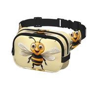 Fanny Pack for Women Men Belt Bag Honey Bee Waist Bags with Adjustable Straps Chest Bag Travel Crossbody Purse