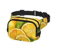 Fanny Pack for Women Men Belt Bag Watercolor Lemon Fruit Waist Bags With Adjustable Straps Chest Bag Travel Crossbody Purse