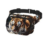 Fanny Pack for Women Men Belt Bag Wild Animal Tiger Waist Bags with Adjustable Straps Chest Bag Travel Crossbody Purse