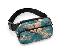 Fanny Pack for Women Men Belt Bag with Adjustable Strap Astronauts Waist Pack for Everyday, Creating Magical Time, 20x13cm