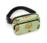 Fanny Pack for Women Men Belt Bag with Adjustable Strap Cartoon French Fries Waist Pack for Everyday, Pattern, 20x13cm