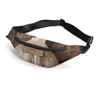 Fanny Pack for Women Men Garlic Cloves Photos Waist Pack Everywhere Belt Bag Sports Waist Bag with Adjustable Strap Fashion Hip Bum Bag for Traveling Running Workout, white, 14.2x5.9 Inches