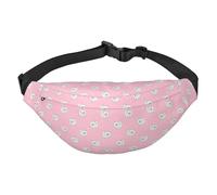 Fanny Pack for Women & Men Pomeranians Puppies Point Sport Waist Bag with Adjustable Belt Hands Free Waterproof Lightweight Crossbody Shoulder Bag Purse for Camping Travel, Carry All Phones Wallet