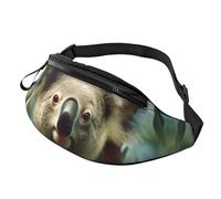 Fanny Pack for Women Men Sling Backpack Bear Koala Crossbody Bag Belt Bags with Adjustable Strap