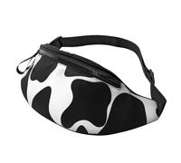 Fanny Pack for Women Men Sling Backpack Cow spot Crossbody Bag Belt Bags with Adjustable Strap