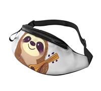 Fanny Pack for Women Men Sling Backpack Cute sloth Crossbody Bag Belt Bags with Adjustable Strap