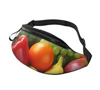 Fanny Pack for Women Men Sling Backpack Fresh Vegetables Fruits Crossbody Bag Belt Bags with Adjustable Strap
