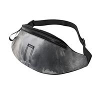 Fanny Pack for Women Men Sling Backpack Snowy Train Tracks Crossbody Bag Belt Bags with Adjustable Strap