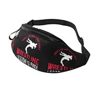 Fanny Pack for Women Men Touch Me and Your First Wrestling Lesson Hands-Free Waist Bag Purse Hiking Belt Bag