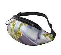 Fanny Pack for Women Men Venus Fly Trap Plant Green Travel Waist Bag Purse Gym Belt Bag