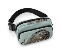 Fanny Pack for Women Men Waist Bag Crossbody Bags Airplane Art Belt Bag for Travel Running Hiking, Airplane Art, 20x13cm, Waist Bag