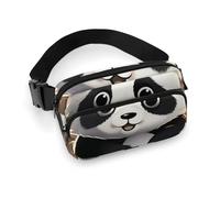 Fanny Pack for Women Men Waist Bag Crossbody Bags Cute Panda Animal Belt Bag for Travel Running Hiking, Cute Panda Animal, 20x13cm, Waist Bag
