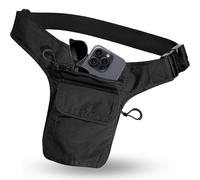 Fanny Pack Hippie Cotton (+Purse) Hip Bag | Drop Leg Bag Popper Waist Bag Pocket Fanny Pack Travel Pouch Belt Bags for Women bumbags for Ladies Festival