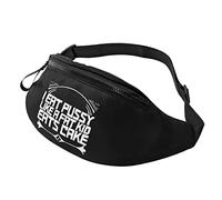 Fanny Pack I Eat Pussy Like A Fat Kid Eats Cake Adjustable Walking Bags Lightweight Travel Pack For Gym Dog Walking Teens 14X35Cm