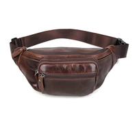 Fanny Pack Phone Mail Bag Male Leather Courier Bag Fanny Pack Male Travel Waist Bag Man