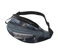 Fanny Pack Waist Bag Pack Adjustable Hip Bum Bag Aircraft Carrier Crossbody Bags Belt Bag for Men Women