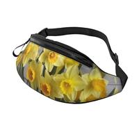 Fanny Pack Waist Bag Pack Adjustable Hip Bum Bag Bouquet of Daffodils Crossbody Bags Belt Bag for Men Women