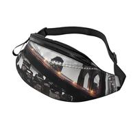 Fanny Pack Waist Bag Pack Adjustable Hip Bum Bag Brooklyn Bridge Crossbody Bags Belt Bag for Men Women