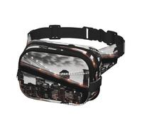 Fanny Pack Waist Bag Pack Adjustable Hip Bum Bag Brooklyn Bridge Crossbody Bags Belt Bag for Men Women