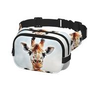 Fanny Pack Waist Bag Pack Adjustable Hip Bum Bag Clever Giraffe Crossbody Bags Belt Bag for Men Women