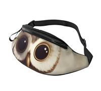 Fanny Pack Waist Bag Pack Adjustable Hip Bum Bag Cute Owl Crossbody Bags Belt Bag for Men Women