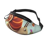 Fanny Pack Waist Bag Pack Adjustable Hip Bum Bag Cute Snail Crossbody Bags Belt Bag for Men Women