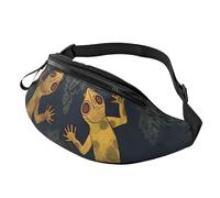 Fanny Pack Waist Bag Pack Adjustable Hip Bum Bag Gecko Lizards Crossbody Bags Belt Bag for Men Women