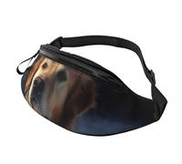 Fanny Pack Waist Bag Pack Adjustable Hip Bum Bag golden retriever Crossbody Bags Belt Bag for Men Women