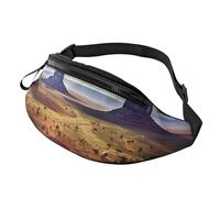 Fanny Pack Waist Bag Pack Adjustable Hip Bum Bag Landscape of Monument Valley Crossbody Bags Belt Bag for Men Women