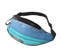 Fanny Pack Waist Bag Pack Adjustable Hip Bum Bag Maldives Holidays Crossbody Bags Belt Bag for Men Women