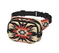Fanny Pack Waist Bag Pack Adjustable Hip Bum Bag Native American Patterns Crossbody Bags Belt Bag for Men Women