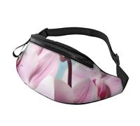 Fanny Pack Waist Bag Pack Adjustable Hip Bum Bag Orchid Flower Butterfly Soft Fresh Spring Crossbody Bags Belt Bag for Men Women