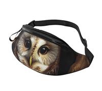 Fanny Pack Waist Bag Pack Adjustable Hip Bum Bag Owl tree hole Crossbody Bags Belt Bag for Men Women