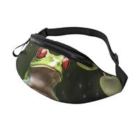 Fanny Pack Waist Bag Pack Adjustable Hip Bum Bag Peace Tree Frog Crossbody Bags Belt Bag for Men Women