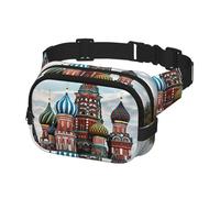 Fanny Pack Waist Bag Pack Adjustable Hip Bum Bag St Basil Cathedral Red In Moscow Crossbody Bags Belt Bag for Men Women