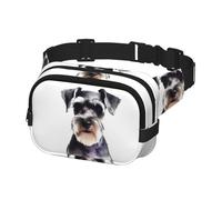 Fanny Pack Waist Bag Pack Adjustable Hip Bum Bag Well-behaved schnauzer Crossbody Bags Belt Bag for Men Women