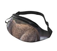 Fanny Pack Waist Bag Pack Adjustable Hip Bum Bag Wild bobcat Crossbody Bags Belt Bag for Men Women