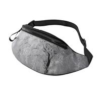 Fanny Pack Waist Packs for Men Women Sling Backpack Everywhere Belt Bag A pattern with horses Crossbody Bags, White Snow Tree, One Size
