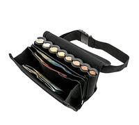 Fanny Pack with Coin Dispenser, Portable Waist Packs Bag with Euro Coin Sorter, Adjustable Waist Bag for Waiter Server Collector Cashier