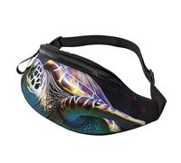 Fanny Packs A colorful tropical sea turtle Waist Pack for Women Men Sling Bag with Adjustable Strap Everywhere Belt Bags