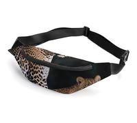 Fanny Packs African Leopard on Rock Printed Crossbody Bags Everywhere Belt Bag Crossbody Belt Bags Small Sling Bag for Hiking Running Travel Cycling, style, 36*15cm, Fanny Packs
