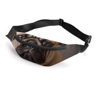 Fanny Packs Animal Pug Dog Printed Crossbody Bags Everywhere Belt Bag Crossbody Belt Bags Small Sling Bag for Hiking Running Travel Cycling, style, 36*15cm, Fanny Packs