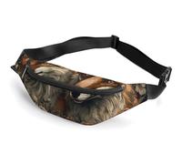 Fanny Packs Animals And Flowers Printed Crossbody Bags Everywhere Belt Bag Crossbody Belt Bags Small Sling Bag for Hiking Running Travel Cycling, style, 36*15cm, Fanny Packs