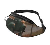 Fanny Packs Autumn Fall Truck Waist Pack for Women Men Sling Bag with Adjustable Strap Everywhere Belt Bags