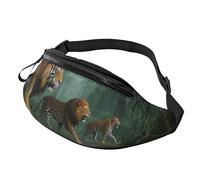 Fanny Packs Big Cats Waist Pack for Women Men Sling Bag with Adjustable Strap Everywhere Belt Bags
