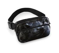 Fanny Packs Black Panther Printed Crossbody Bags for Women Crossbody for Travel And Sports, style, 20x13cm, Fanny Packs