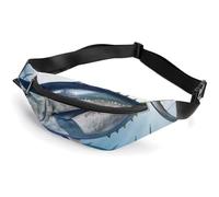 Fanny Packs Bluefin Tuna Thunnus Printed Crossbody Bags Everywhere Belt Bag Crossbody Belt Bags Small Sling Bag for Hiking Running Travel Cycling, style, 36*15cm, Fanny Packs