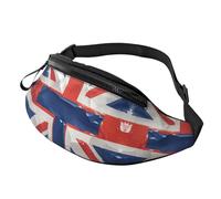 Fanny Packs British Flag Waist Pack for Women Men Sling Bag with Adjustable Strap Everywhere Belt Bags