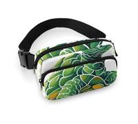 Fanny Packs Cartoon Turtle Pattern Printed Crossbody Bags for Women with Adjustable Strap for Daily Living, style, 20x13cm, Fanny Packs